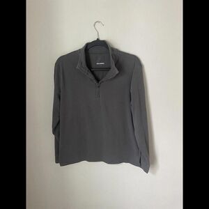 The Normal Brand Quarter Zip Lighweight Long Sleeve Shirt Performance Wear Mediu